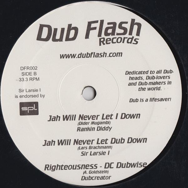 DFR002 Sir Larsie I "Righteousness EP" 12" B-Side label